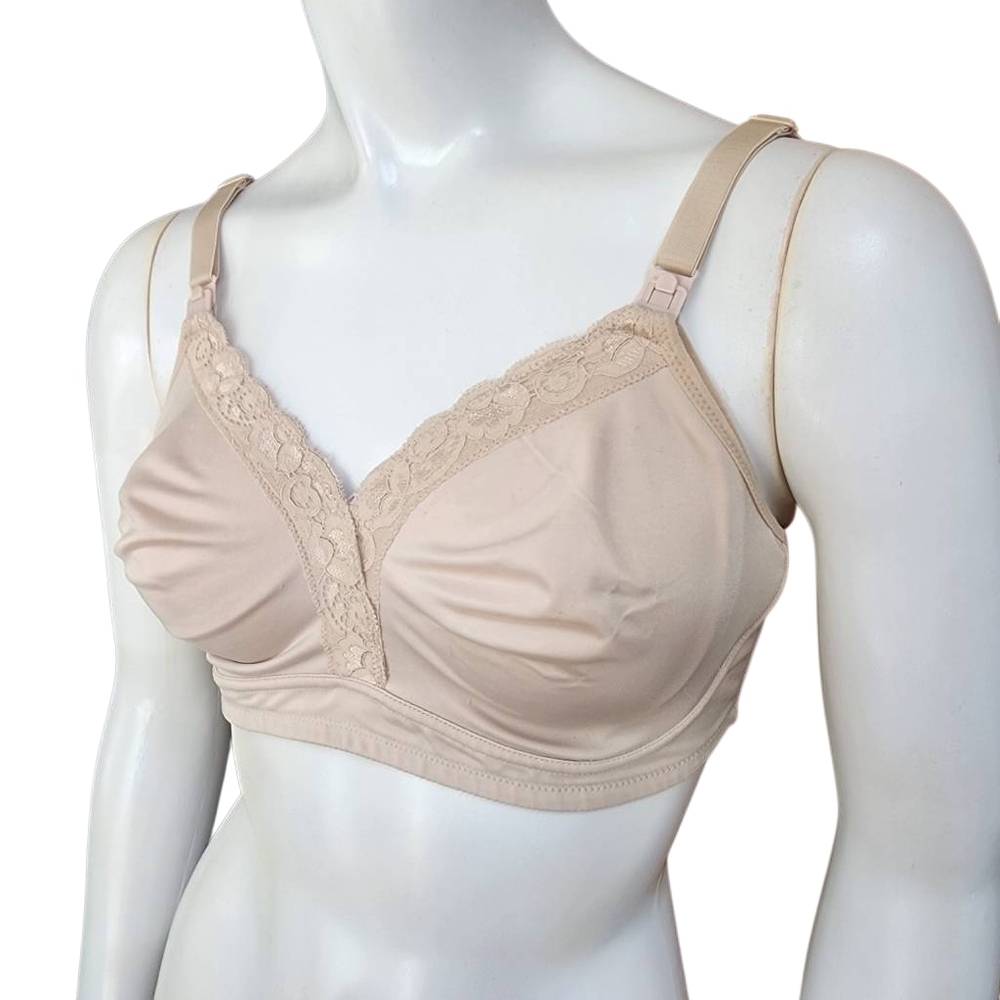Loving Moments Cream Nursing Bra (36C)